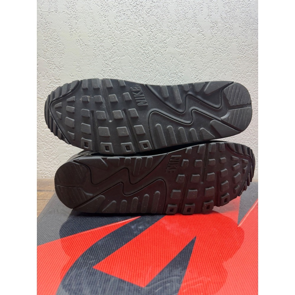 Nike Air Max 90 Triple Black CN8490-003 Mens Running Shoes Sneakers - Picture 7 of 9